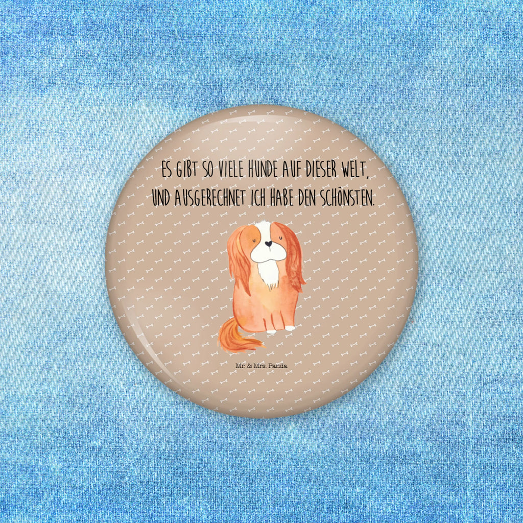 Button Dog Cavalier King Charles Spaniel Lapel Pin, Pin, 50mm Button, Button, dog, mutt, hound, woof, dog mama, dog breed, love dogs, love for dogs, dog decorative items, bag with dog print, funny gifts for dog owners, what do you give a dog lover, Christmas gifts for dogs, gifts for dogs, dog sayings, Sayings, Cavalier King Charles Spaniel, Spaniel, most beautiful dog, Dog, Cocker Spaniel