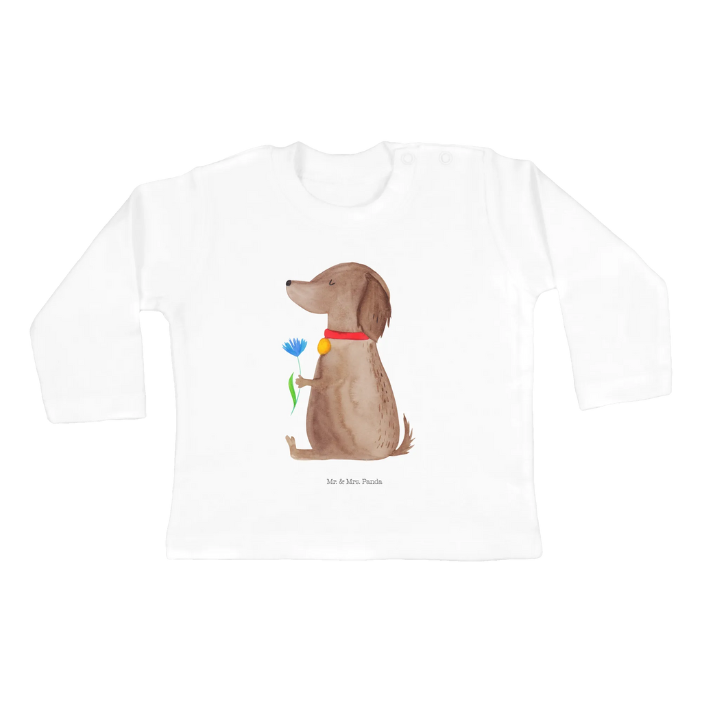 Baby Longsleeve Hund Blume Baby Shower, Kleidung, Langarm, Bio, Hunderasse, Hundebesitzer, Hund, Haustier, Sprüche, Tierliebhaber, Hundemotiv, Hundeliebe, Hunde, Frauchen