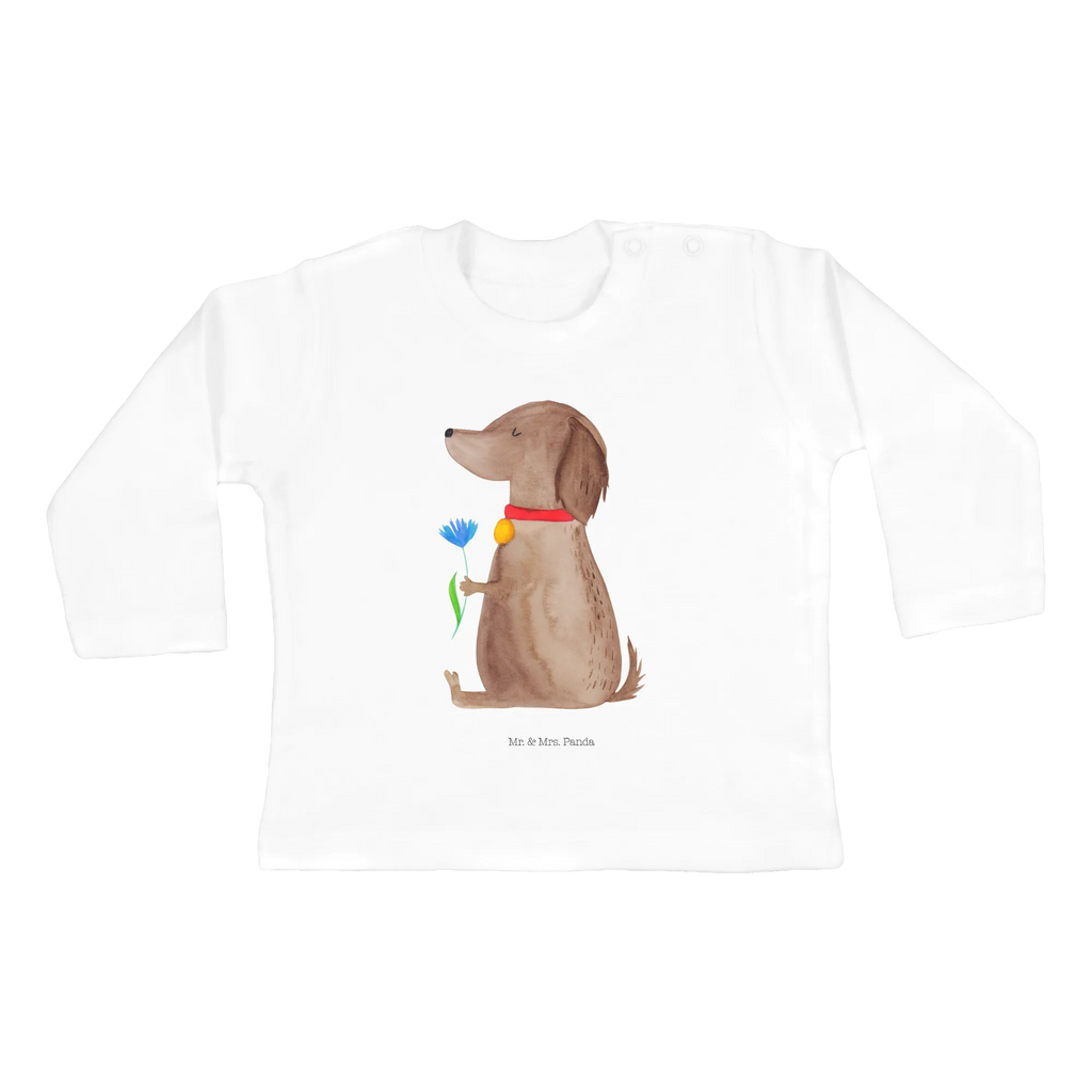 Baby Longsleeve Hund Blume Baby Shower, Kleidung, Langarm, Bio, Hunderasse, Hundebesitzer, Hund, Haustier, Sprüche, Tierliebhaber, Hundemotiv, Hundeliebe, Hunde, Frauchen