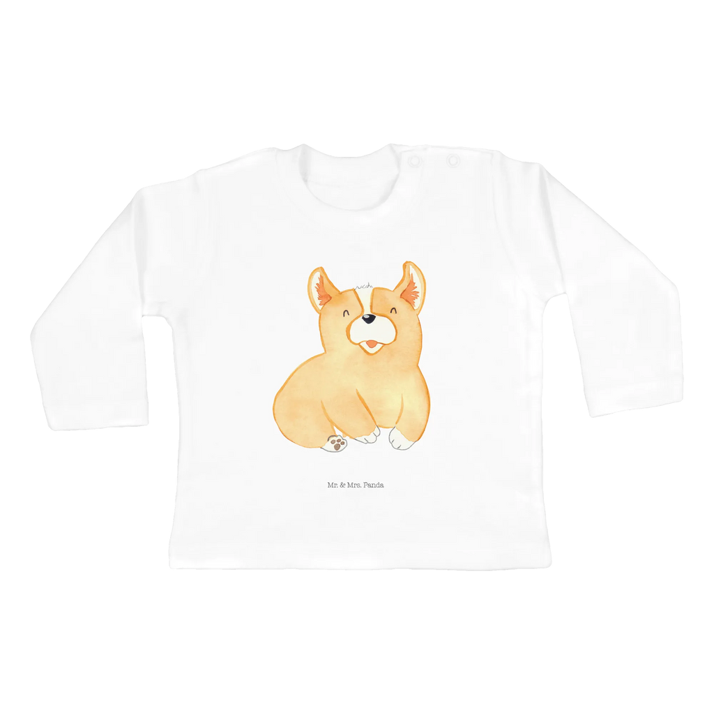 Baby Longsleeve Corgie Bio, Kleidung, Langarm, Baby Shower, Hunderasse, Hundebesitzer, Hund, Haustier, Sprüche, Tierliebhaber, Hundemotiv, Motivation, Spruch, Lebensfreude, Corgie, Welsh Corgie Pembroke, Hundespruch, Britisch