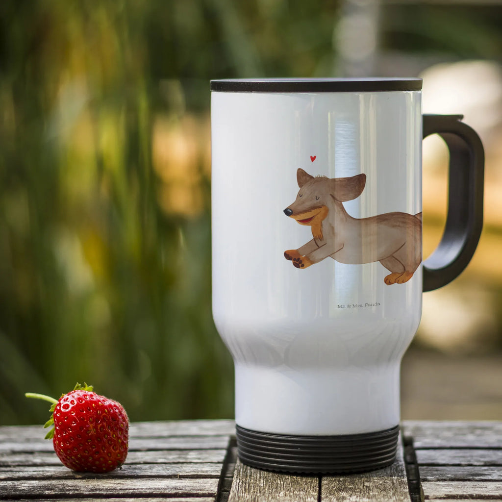 Insulated mug Dog dachshund travel mug, travel coffee mug, To Go mug, Thermo cup, Coffee mug, Thermo mug, Insulated mug, dog, mutt, hound, woof, dog mama, dog breed, love dogs, love for dogs, dog decorative items, bag with dog print, funny gifts for dog owners, what do you give a dog lover, Christmas gifts for dogs, gifts for dogs, dog sayings, dachshund, dogs, happy dog, basset hound