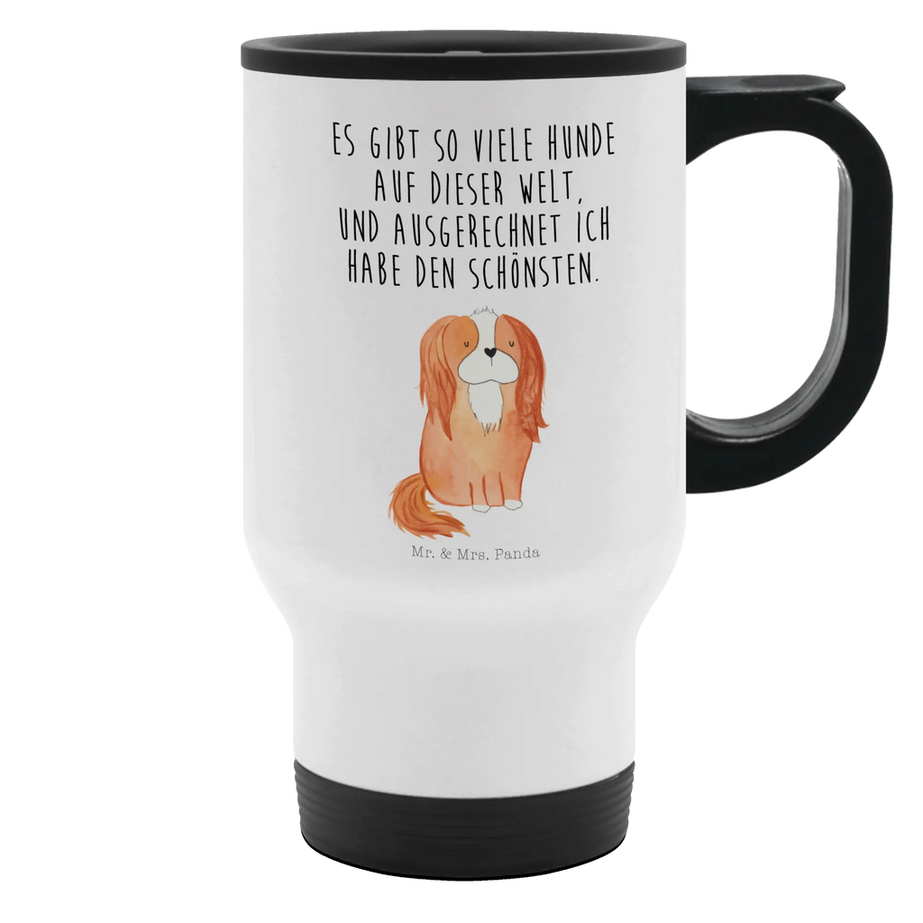 Insulated mug Dog Cavalier King Charles Spaniel travel coffee mug, travel mug, Thermo mug, To Go mug, Coffee mug, Thermo cup, Insulated mug, dog, mutt, hound, woof, dog mama, dog breed, love dogs, love for dogs, dog decorative items, bag with dog print, funny gifts for dog owners, what do you give a dog lover, Christmas gifts for dogs, gifts for dogs, dog sayings, Sayings, most beautiful dog, Cavalier King Charles Spaniel, Dog, Spaniel, Cocker Spaniel