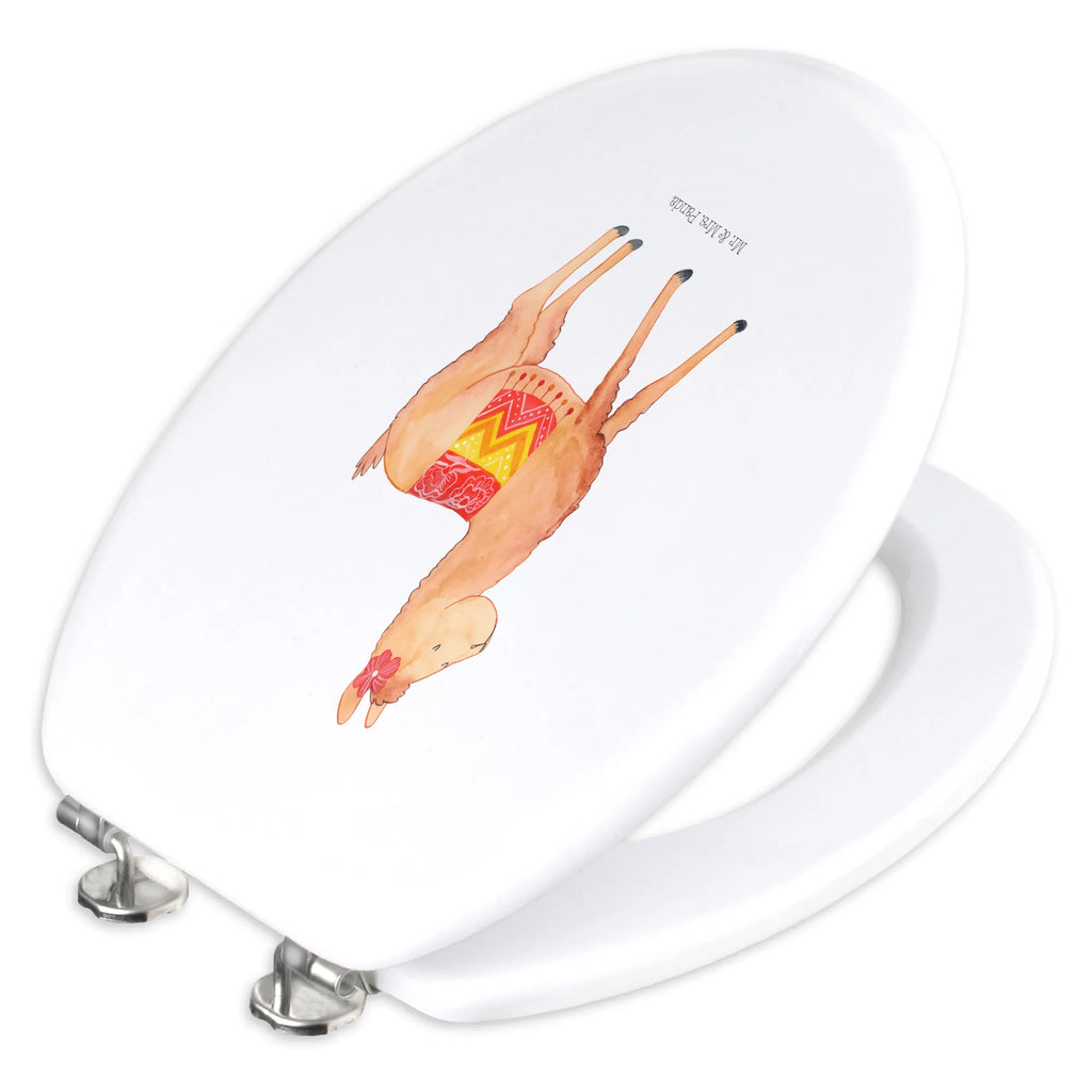 Motiv WC Sitz Alpaka Stolz Klodeckel, Toilettendeckel, Toilette, WC-Sitz, Klobrille, Alpaka, Lama
