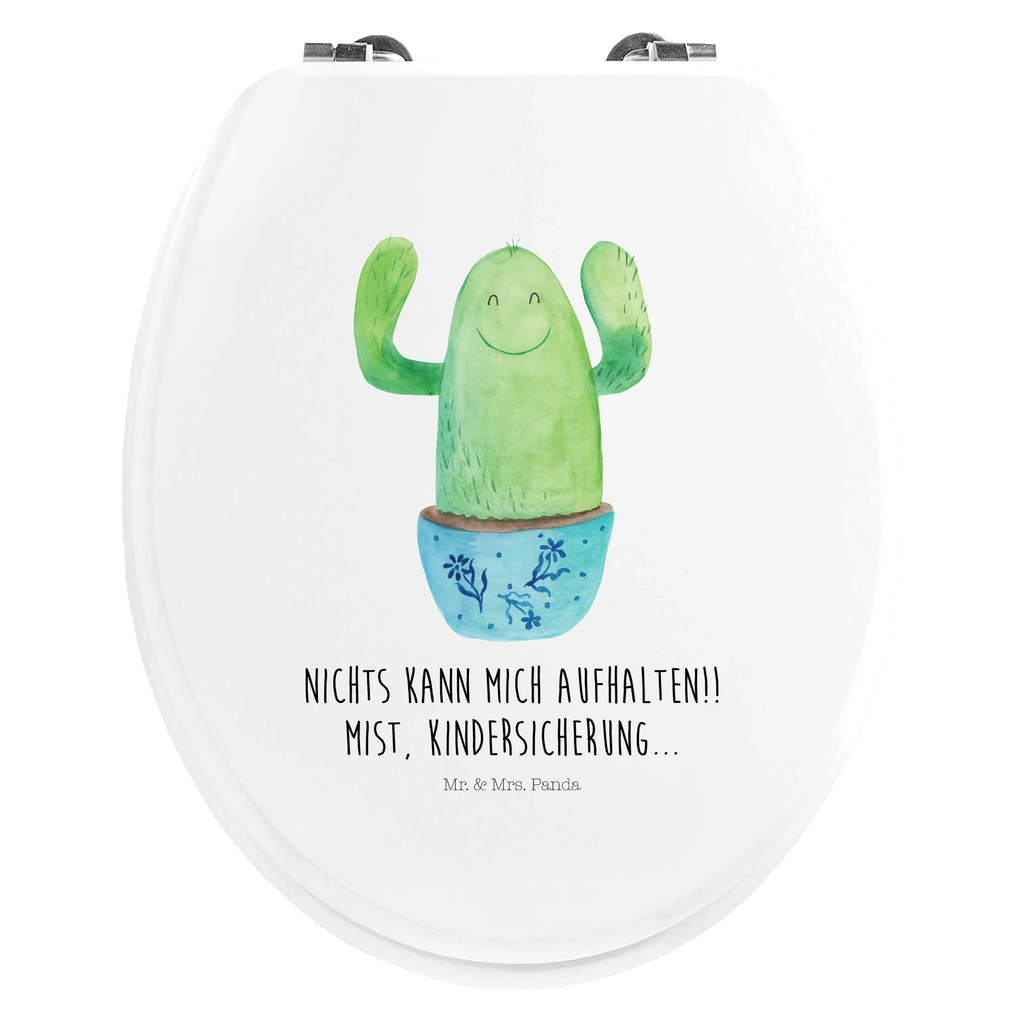 Motiv WC Sitz Kaktus Happy Klodeckel, Toilettendeckel, WC-Sitz, Toilette, Klobrille, Kaktus, Kakteen, Kollegin, Büro, Familie, Neustart, Mutter, Büroalltag, Kindersicherung, Kollege, Freundin, Spruch, lustig, Motivation, Ausbildung