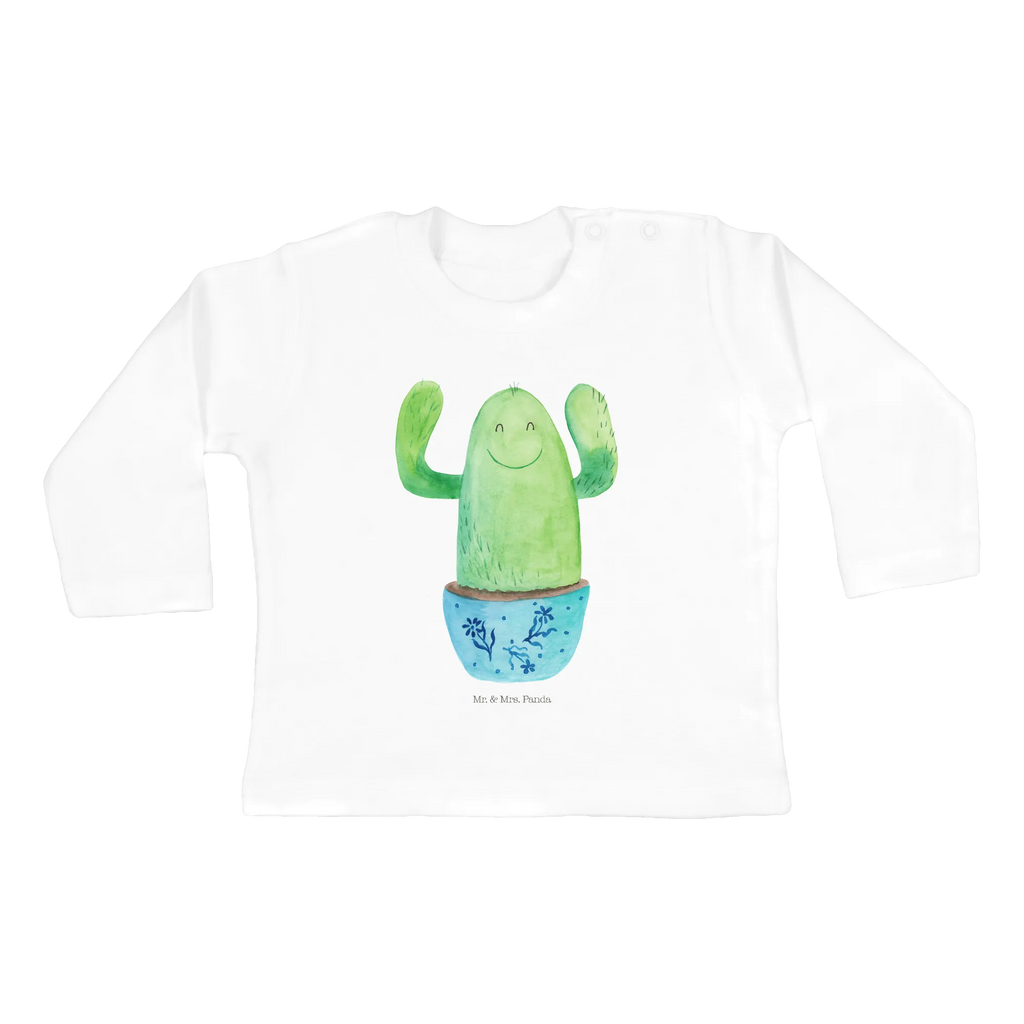 Baby long-sleeve cactus happy Kleidung, Mädchen, Longsleeve, Baby, Jungen, Bio, Langarm, Langarmshirt, uni, Kaktus, Kakteen, Büro, Kollegin, Kollege, lustig, Familie, Spruch, Neustart, Kindersicherung, Motivation, Freundin, Büroalltag, Ausbildung, Mutter