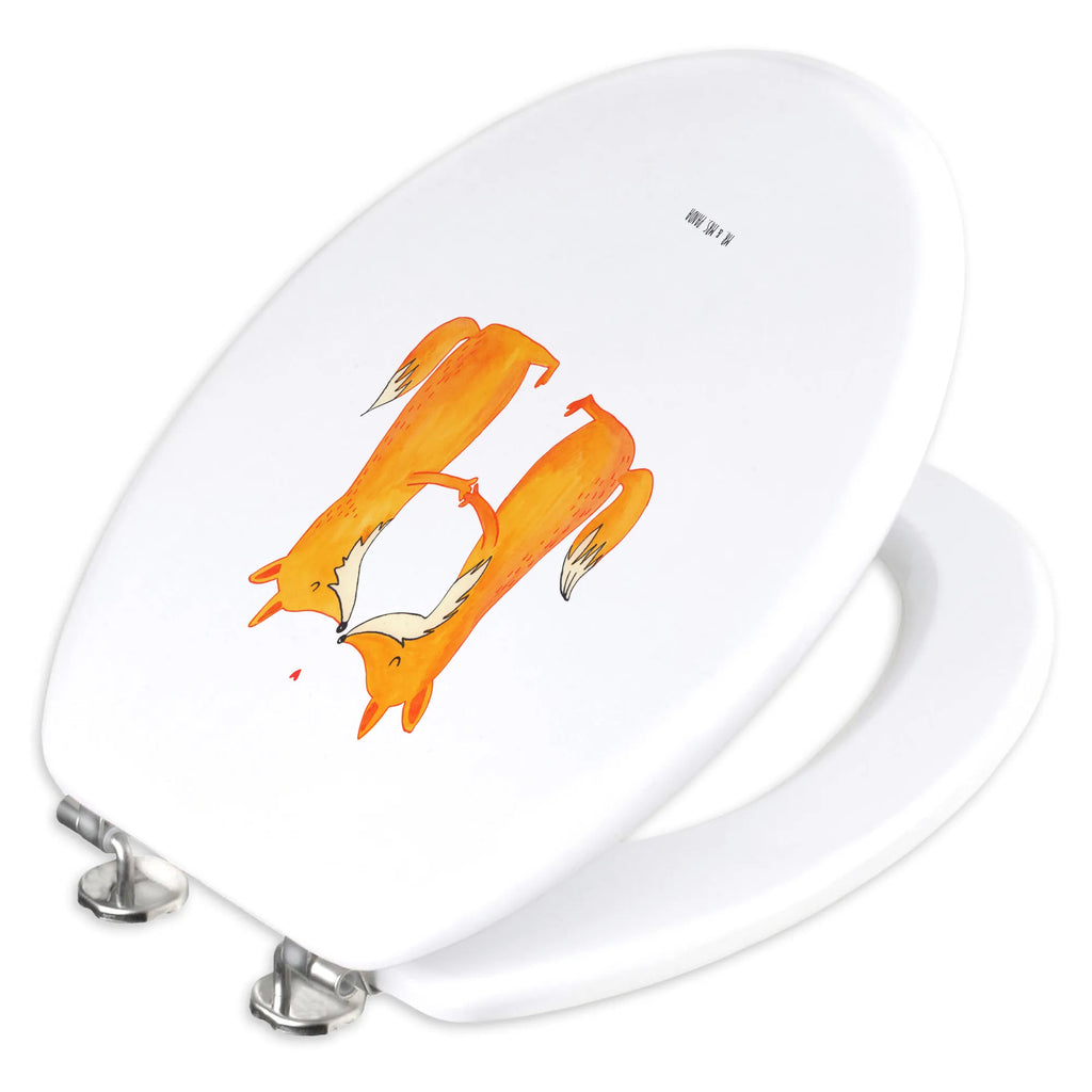 Motiv WC Sitz Füchse Liebe Klobrille, Toilettendeckel, Toilette, Klodeckel, WC-Sitz, Fuchs, Fox, Liebesbeweis, Füchse, Liebe, Partner, Paar, Ehemann, Freund, Ehe, Freundin, Ehefrau, Liebespaar, Verlobte