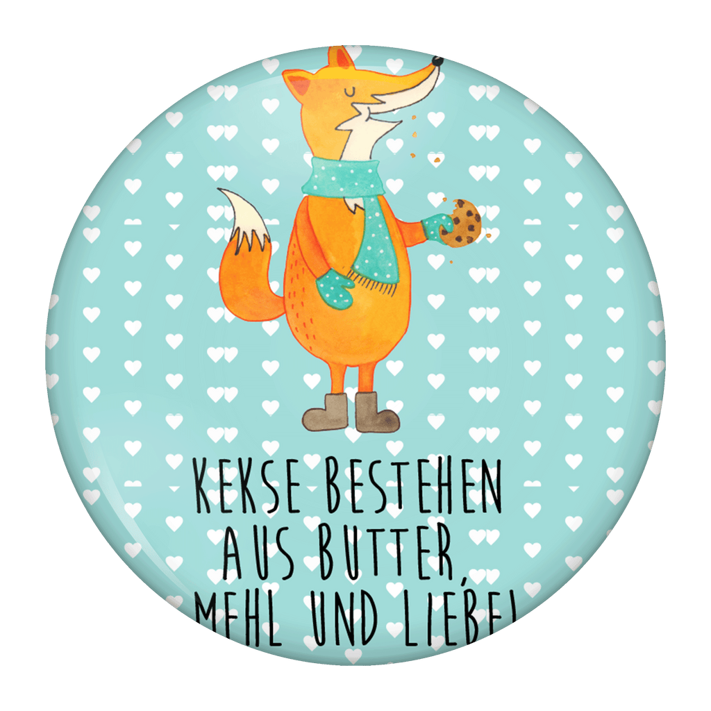 Button Fuchs Keks 50mm Button, Button, Pin, Anstecknadel, Fuchs, Füchse, Backen Spruch, Kekse, Winter, Weihnachtszeit, Plätzchen, Liebe, Küche Deko