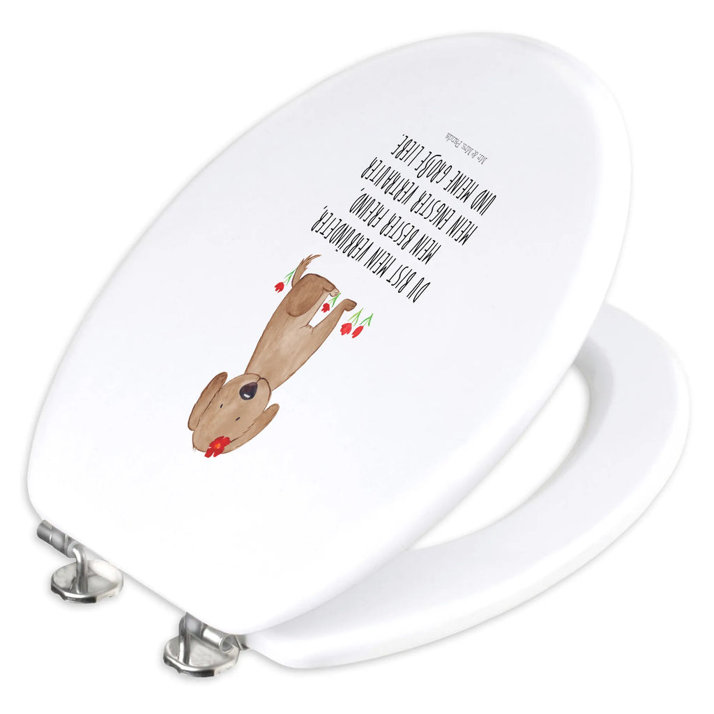 Motiv WC Sitz Hund Dame Toilette, Toilettendeckel, Klobrille, WC-Sitz, Klodeckel, Hund, Hundemotiv, Haustier, Hunderasse, Tierliebhaber, Hundebesitzer, Sprüche, Frauchen, Liebe, Hundeliebe, Hunde, Hundeglück