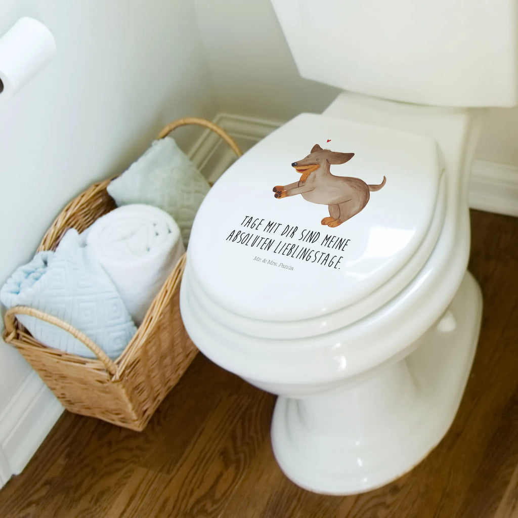 Motif toilet seat Dog dachshund WC-Sitz, Klodeckel, Toilettendeckel, Klobrille, Toilette, Hund, Hundemotiv, Haustier, Hunderasse, Tierliebhaber, Hundebesitzer, Sprüche, Dachshund, Hunde, Dackel, happy dog