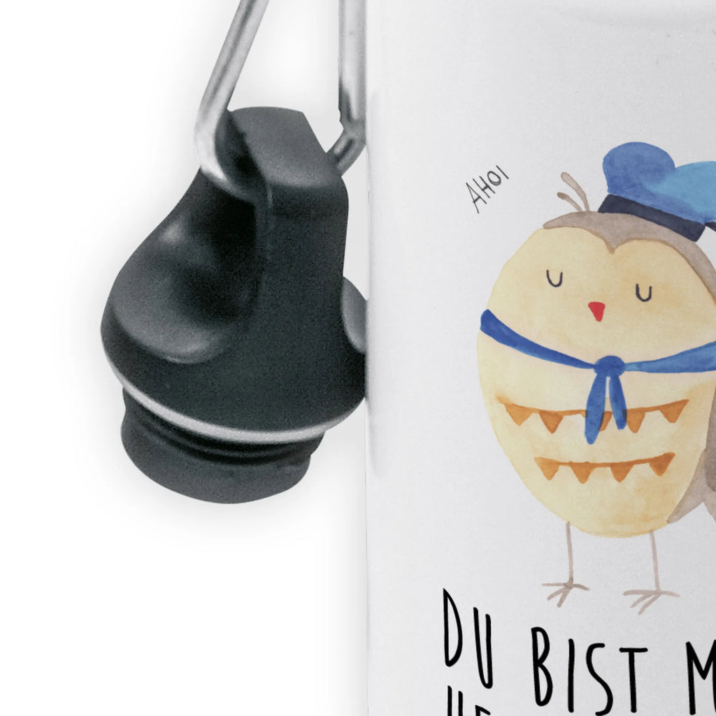 Kids drinks bottle Owl sailor Children, Primary school, Bottle, Kids, Children's bottle, Kindergarten bottle, Drinking bottle, owl, forest animal, bird, nocturnal, gift ideas, birthday present, illustrated, funny, romantic gift, owl decor, Marriage, Girlfriend, Pun funny, Owl decoration, Wedding anniversary gift, Owl, Home port, Sailor, Mariner, Owl saying