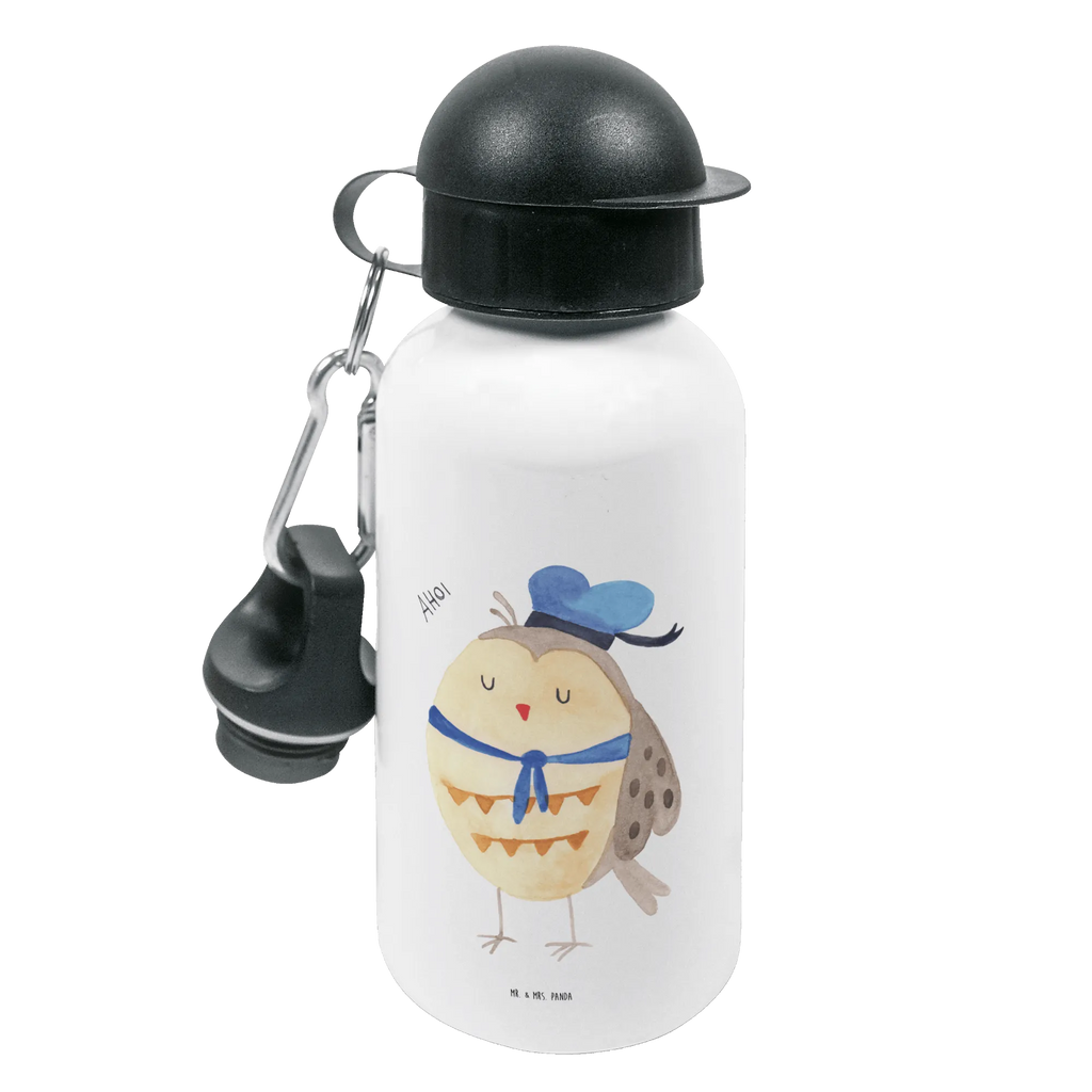 Kids drinks bottle Owl sailor Children, Primary school, Bottle, Kids, Children's bottle, Kindergarten bottle, Drinking bottle, owl, forest animal, bird, nocturnal, gift ideas, birthday present, illustrated, funny, romantic gift, owl decor, Marriage, Girlfriend, Pun funny, Owl decoration, Wedding anniversary gift, Owl, Home port, Sailor, Mariner, Owl saying