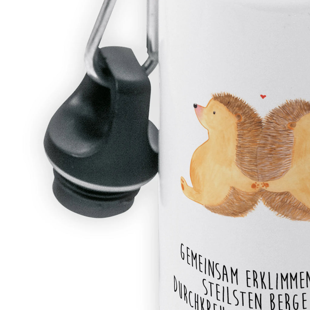 Dziecięca butelka do picia Jeże trzymające się za łapki Miłość, partner, przyjaciel, przyjaciółka, mąż, żona, wesele, zaręczyny, prośba o rękę, prezent miłosny, rocznica, dzień ślubu