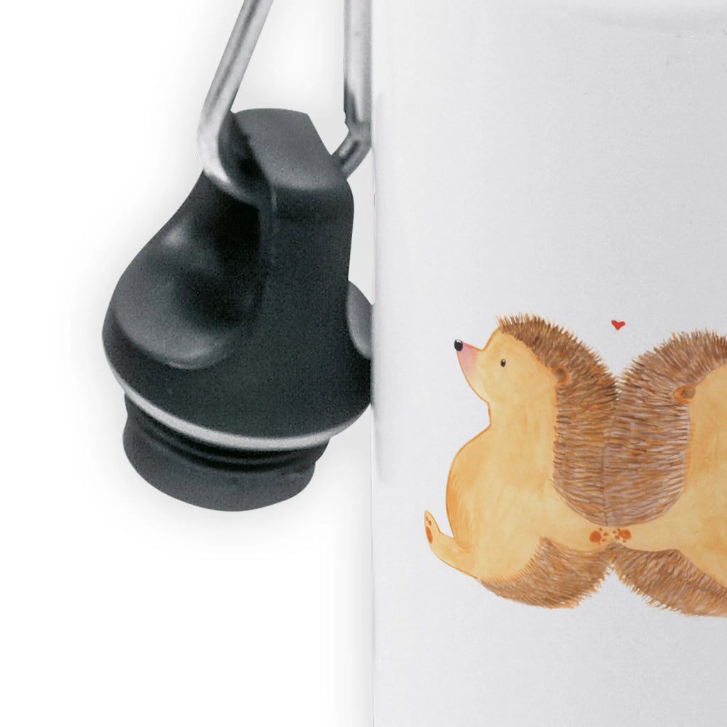 Dziecięca butelka do picia Jeże trzymające się za łapki Miłość, partner, przyjaciel, przyjaciółka, mąż, żona, wesele, zaręczyny, prośba o rękę, prezent miłosny, rocznica, dzień ślubu