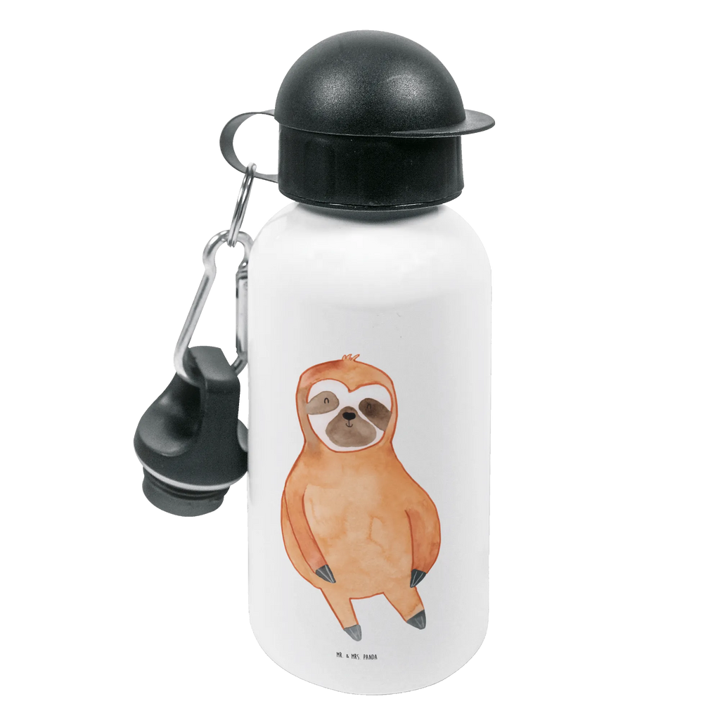 Kids drinks bottle sloth Satisfied Drinking bottle, Bottle, Children, Children's bottle, Kindergarten bottle, Primary school, Kids, Sloth, sloth, trend animal, happy, lazy, break, favorite animal, contented, happiness, relax
