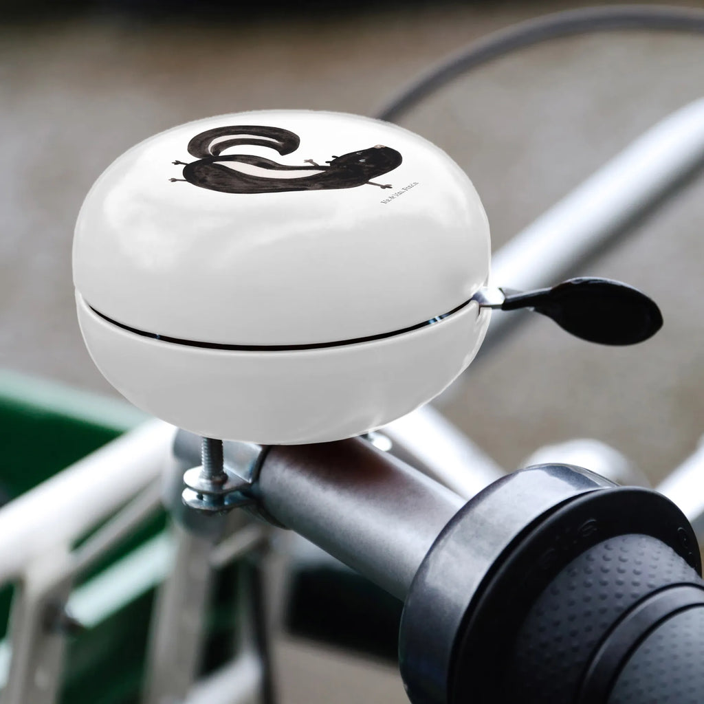 Bicycle bell skunk handstand motif, handlebar, mountain bike, sound, bicycle bell, Skunk, skunk, stink, playful, wild animal, child, predator, playground