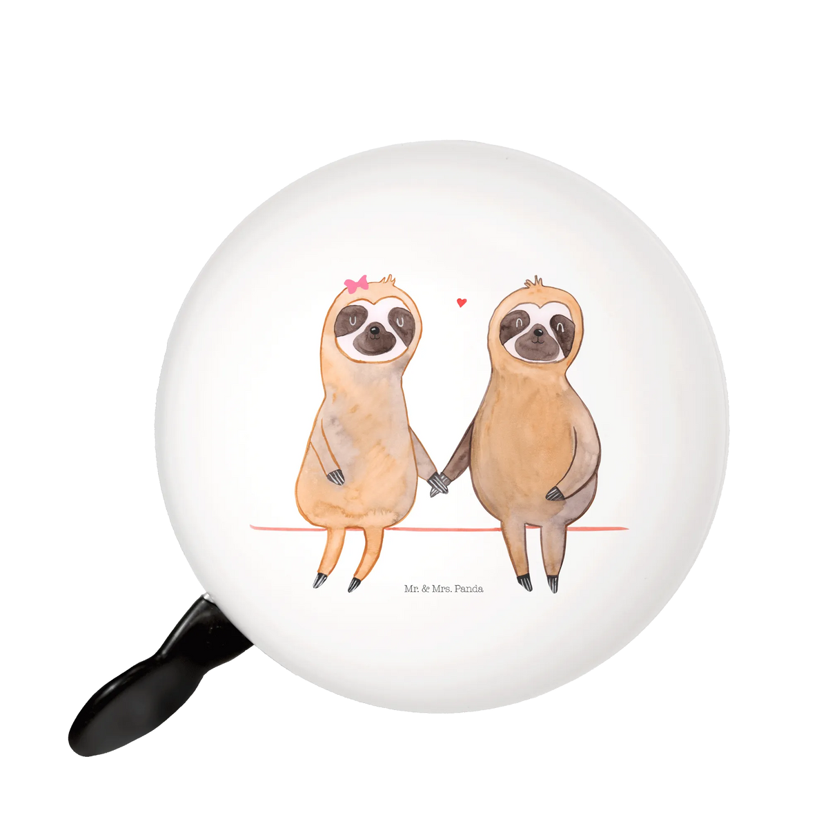 Bicycle bell sloth pair mountain bike, motif, bicycle bell, sound, handlebar, Sloth, sloth, trend animal, relax, lovers, lazy, together, love, in love, favourite animal, engaged, sloth love, sloth couple