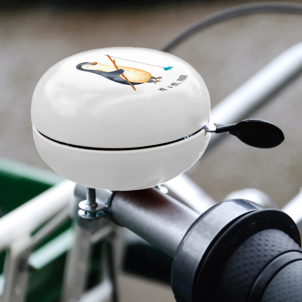 Bicycle bell Penguin angler sound, mountain bike, motif, bicycle bell, handlebar, Penguin, North Pole, Winter, Penguins, weekend, vacation, friends, new start, daily schedule, motivation, daydreams, hobby, gift idea, plan, penguin, gift, angler, fishing, penguins, planner