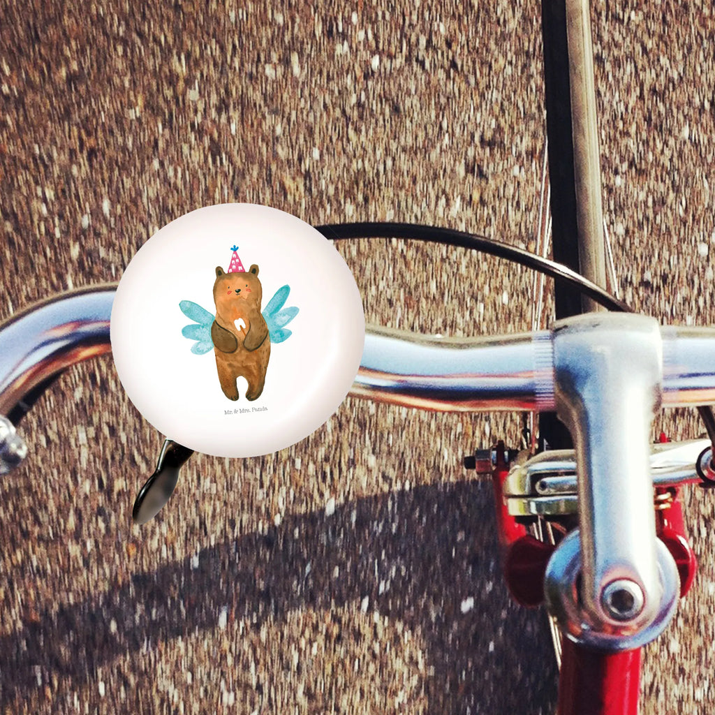 Bicycle bell bear tooth fairy mountain bike, sound, bicycle bell, motif, handlebar, bear, teddy, teddy bear, cuddly toy, first tooth, Tooth fairy, milk tooth, fairy