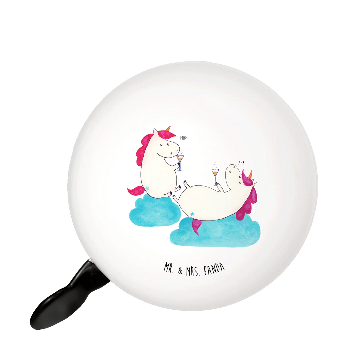 Bicycle bell unicorn sparkling wine handlebar, mountain bike, sound, bicycle bell, motif, unicorn, unicorns, Unicorn, Unicorns, Best, Girlfriends, Champagne, Party, Girls' night, Girlfriend, BFF, Toast, Cork, Fun