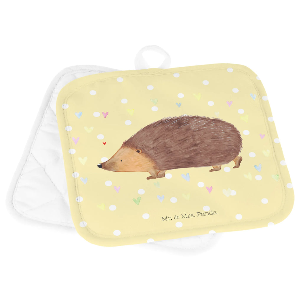 2er Set Topflappen  Igel Herzen Topflappen, Topfhandschuhe, Topflappenset, 2er Set Topflappen, Topflappen Set, topfhalter, Topfuntersetzer, Topflappen 2er Set, Lustige Sprüche, Tiere, Tiermotive, Gute Laune, Herzen, Vertrauen, Kuss, Igel, Herz, Liebe, Leben