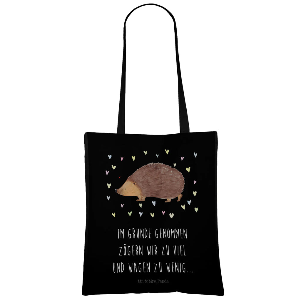 Tragetasche Igel Herzen