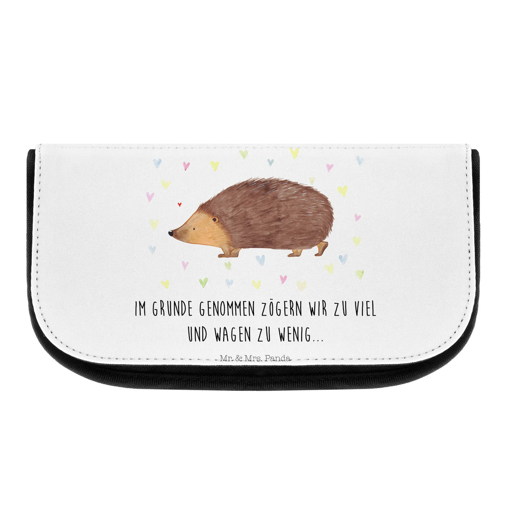 Kosmetiktasche Igel Herzen Kosmetikbeutel, Kulturtasche, Kulturbeutel, Schminktasche, Make-Up Tasche, Kosmetiktasche, Beauty Bag, Kosmetiktasche Damen, Make Up Tasche, Kosmetik Tasche, Kosmetiktasche Klein, Kleine Kosmetiktasche, Schminktasche Klein, Kosmetiktasche Mit Fächern, Schminktäschen, Schminke Tasche, Kosmetiktaschen Damen, Beauty Case, Schmink Täschchen, Tiermotive, Gute Laune, lustige Sprüche, Tiere, Liebe, Herz, Herzen, Igel, Vertrauen, Kuss, Leben
