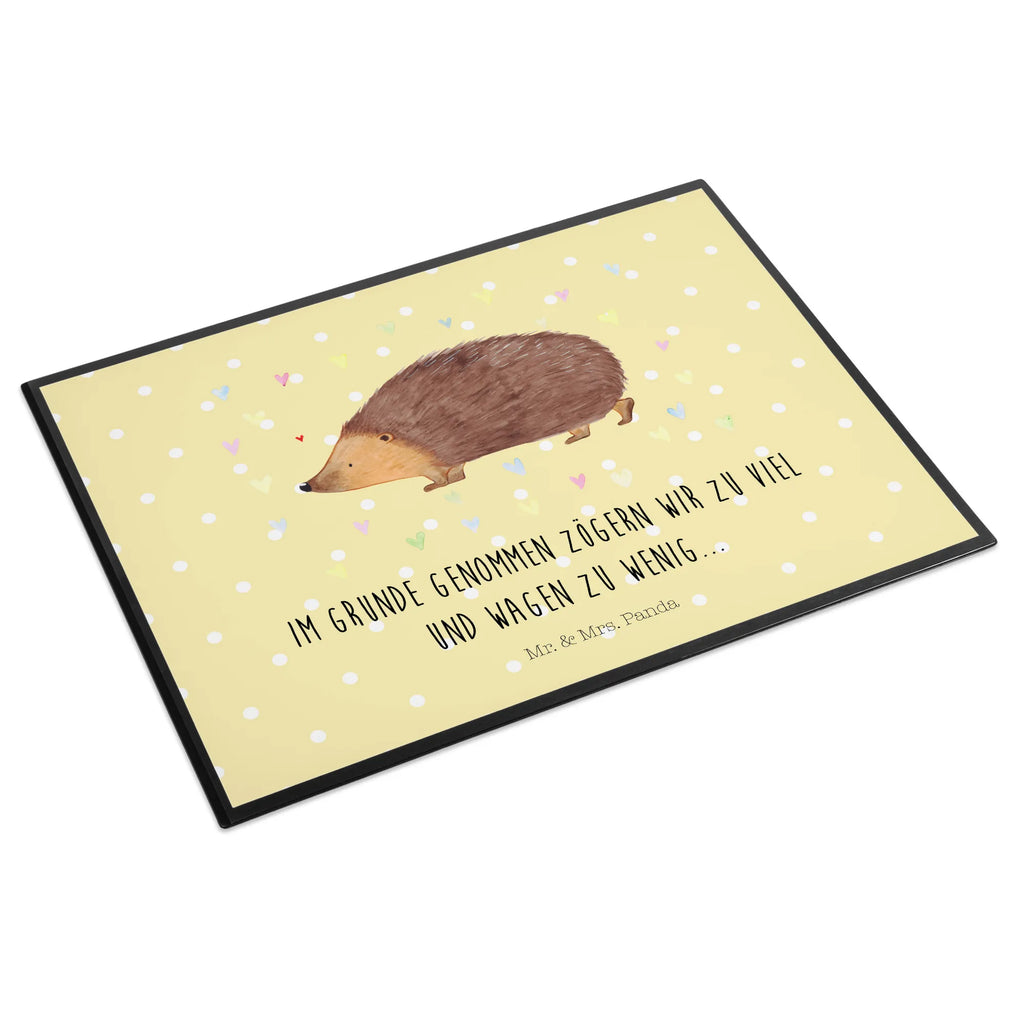 Podkładka na biurko jeż serca Schreibtischunterlage Groß, Schreibunterlage, Schreibwaren, Bürobedarf, Schreibtisch Unterlagen, Büroartikel, Schreibtischauflage, Tiermotive, Gute Laune, lustige Sprüche, Tiere, Leben, Liebe, Vertrauen, Herzen, Kuss, Igel, Herz