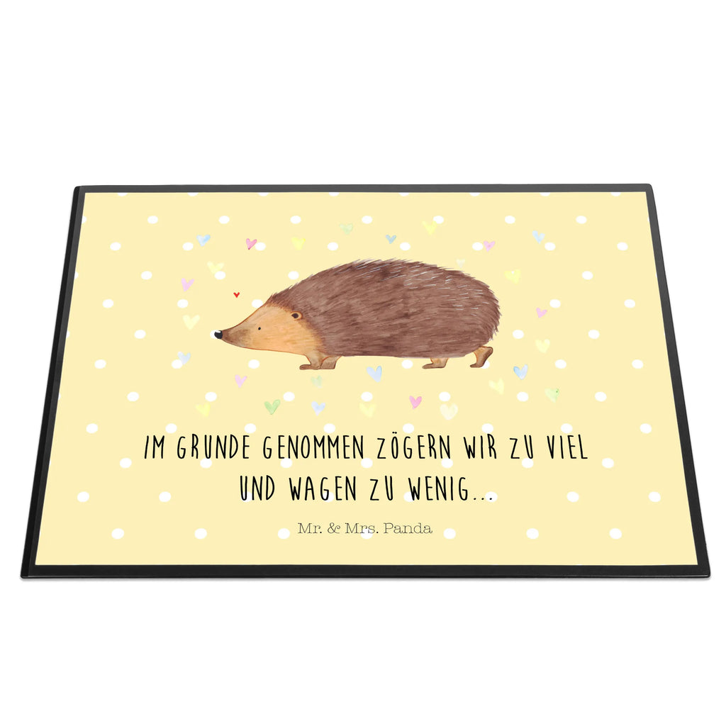 Podkładka na biurko jeż serca Schreibtischunterlage Groß, Schreibunterlage, Schreibwaren, Bürobedarf, Schreibtisch Unterlagen, Büroartikel, Schreibtischauflage, Tiermotive, Gute Laune, lustige Sprüche, Tiere, Leben, Liebe, Vertrauen, Herzen, Kuss, Igel, Herz