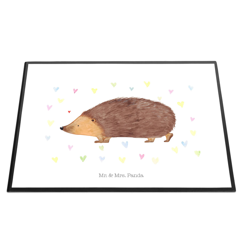 Podkładka na biurko jeż serca Schreibtischunterlage Groß, Schreibunterlage, Schreibwaren, Bürobedarf, Schreibtisch Unterlagen, Büroartikel, Schreibtischauflage, Tiermotive, Gute Laune, lustige Sprüche, Tiere, Leben, Liebe, Vertrauen, Herzen, Kuss, Igel, Herz