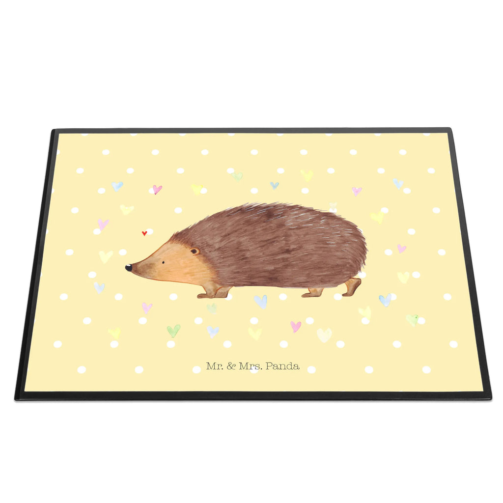 Podkładka na biurko jeż serca Schreibtischunterlage Groß, Schreibunterlage, Schreibwaren, Bürobedarf, Schreibtisch Unterlagen, Büroartikel, Schreibtischauflage, Tiermotive, Gute Laune, lustige Sprüche, Tiere, Leben, Liebe, Vertrauen, Herzen, Kuss, Igel, Herz