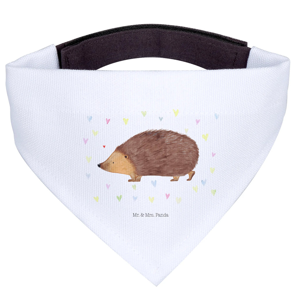 Chusta na szyję dla psa L jeż serca Hundehalstuch, Hunde, Halstuch, Mittel, Mittelgroße Hunde, Tuch, Lustige Sprüche, Tiere, Tiermotive, Gute Laune, Kuss, Herz, Igel, Liebe, Herzen, Leben, Vertrauen