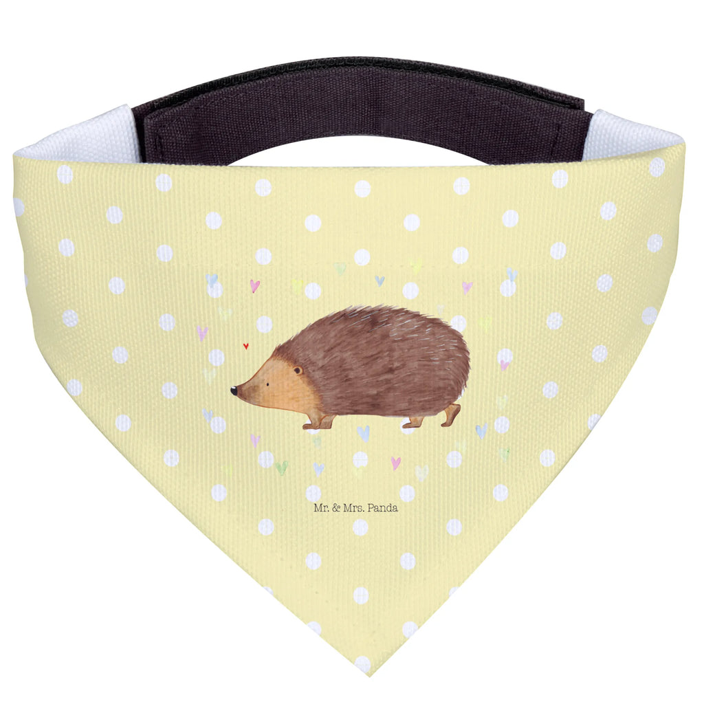 Chusta na szyję dla psa L jeż serca Hundehalstuch, Hunde, Halstuch, Mittel, Mittelgroße Hunde, Tuch, Lustige Sprüche, Tiere, Tiermotive, Gute Laune, Kuss, Herz, Igel, Liebe, Herzen, Leben, Vertrauen