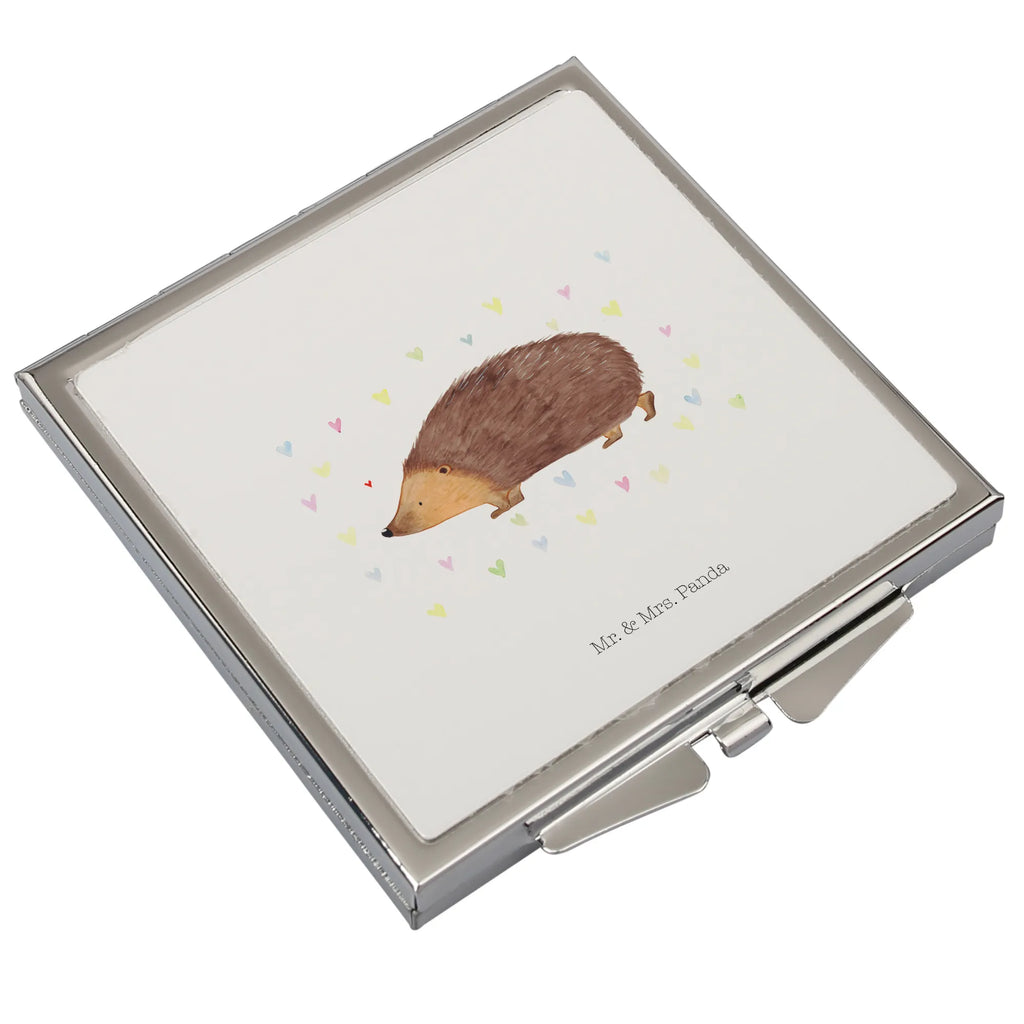 Handtaschenspiegel quadratisch Igel Herzen Silber, Mini Spiegel, Quadratischer Handspiegel, Taschenspiegel, Reise Spiegel, Handtaschenspiegel, Runder Taschenspiegel, Vintage Kompaktspiegel, Handspiegel Für Damen, Handspiegel Mit Hülle, Spiegel Für Unterwegs, Handspiegel Zum Mitnehmen, Schminkspiegel Kompakt, Klappspiegel, Spiegel Für Schminktasche, Spiegel Für Handtasche, Spiegel Für Make-Up Tasche, Tragbarer Spiegel, Kosmetikspiegel Klein, Kompaktspiegel, Klappbarer Handspiegel, Deko Handspiegel, Handspiegel Geschenkidee, Klappbarer Taschenspiegel, Schminkspiegel To Go, Design Taschenspiegel, Taschen-Kosmetikspiegel, Gute Laune, Tiermotive, Tiere, Lustige Sprüche, Vertrauen, Igel, Herzen, Kuss, Liebe, Leben, Herz