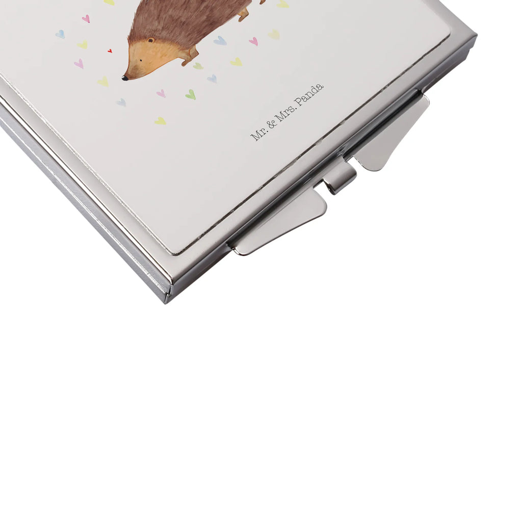 Handtaschenspiegel quadratisch Igel Herzen Silber, Mini Spiegel, Quadratischer Handspiegel, Taschenspiegel, Reise Spiegel, Handtaschenspiegel, Runder Taschenspiegel, Vintage Kompaktspiegel, Handspiegel Für Damen, Handspiegel Mit Hülle, Spiegel Für Unterwegs, Handspiegel Zum Mitnehmen, Schminkspiegel Kompakt, Klappspiegel, Spiegel Für Schminktasche, Spiegel Für Handtasche, Spiegel Für Make-Up Tasche, Tragbarer Spiegel, Kosmetikspiegel Klein, Kompaktspiegel, Klappbarer Handspiegel, Deko Handspiegel, Handspiegel Geschenkidee, Klappbarer Taschenspiegel, Schminkspiegel To Go, Design Taschenspiegel, Taschen-Kosmetikspiegel, Gute Laune, Tiermotive, Tiere, Lustige Sprüche, Vertrauen, Igel, Herzen, Kuss, Liebe, Leben, Herz