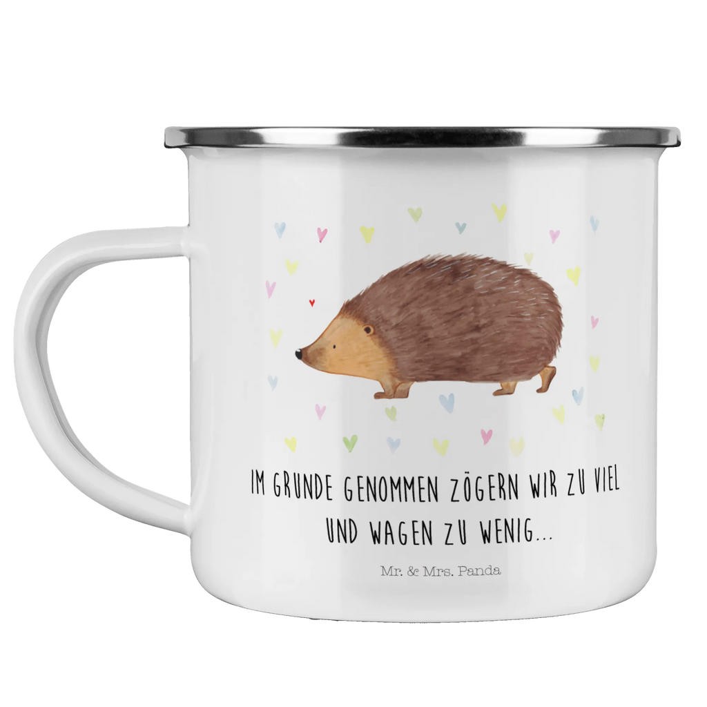 Enamel camping mug Hedgehog hearts Metalltasse, Campingtasse, blechbecher, Tasse, wandertasse, Teebecher, Blechtasse, Emaille Tasse, wanderbecher, emaillebecher, Tasse Emaille, Trinkbecher, Pott, Campingbecher, Emailletasse, reisetasse, metallbecher, Kaffeebecher, Teetasse, becher emaille, Reisebecher, Emaille Becher, Kaffeetasse, Becher, Tiere, Tiermotive, Gute Laune, Lustige Sprüche, Leben, Igel, Vertrauen, Herz, Herzen, Kuss, Liebe