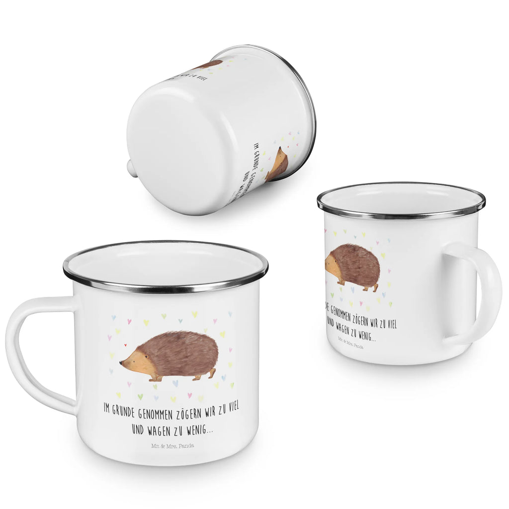 Enamel camping mug Hedgehog hearts Metalltasse, Campingtasse, blechbecher, Tasse, wandertasse, Teebecher, Blechtasse, Emaille Tasse, wanderbecher, emaillebecher, Tasse Emaille, Trinkbecher, Pott, Campingbecher, Emailletasse, reisetasse, metallbecher, Kaffeebecher, Teetasse, becher emaille, Reisebecher, Emaille Becher, Kaffeetasse, Becher, Tiere, Tiermotive, Gute Laune, Lustige Sprüche, Leben, Igel, Vertrauen, Herz, Herzen, Kuss, Liebe