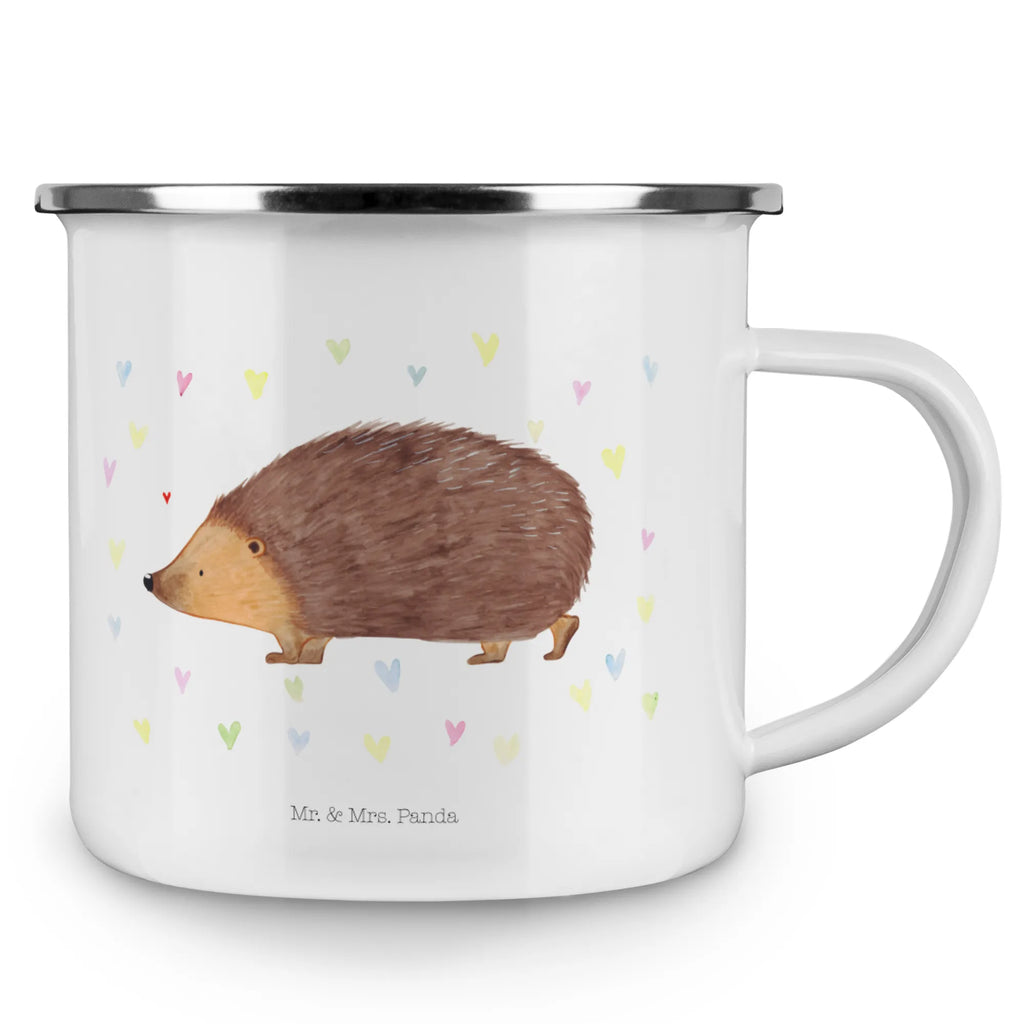 Enamel camping mug Hedgehog hearts Metalltasse, Campingtasse, blechbecher, Tasse, wandertasse, Teebecher, Blechtasse, Emaille Tasse, wanderbecher, emaillebecher, Tasse Emaille, Trinkbecher, Pott, Campingbecher, Emailletasse, reisetasse, metallbecher, Kaffeebecher, Teetasse, becher emaille, Reisebecher, Emaille Becher, Kaffeetasse, Becher, Tiere, Tiermotive, Gute Laune, Lustige Sprüche, Leben, Igel, Vertrauen, Herz, Herzen, Kuss, Liebe