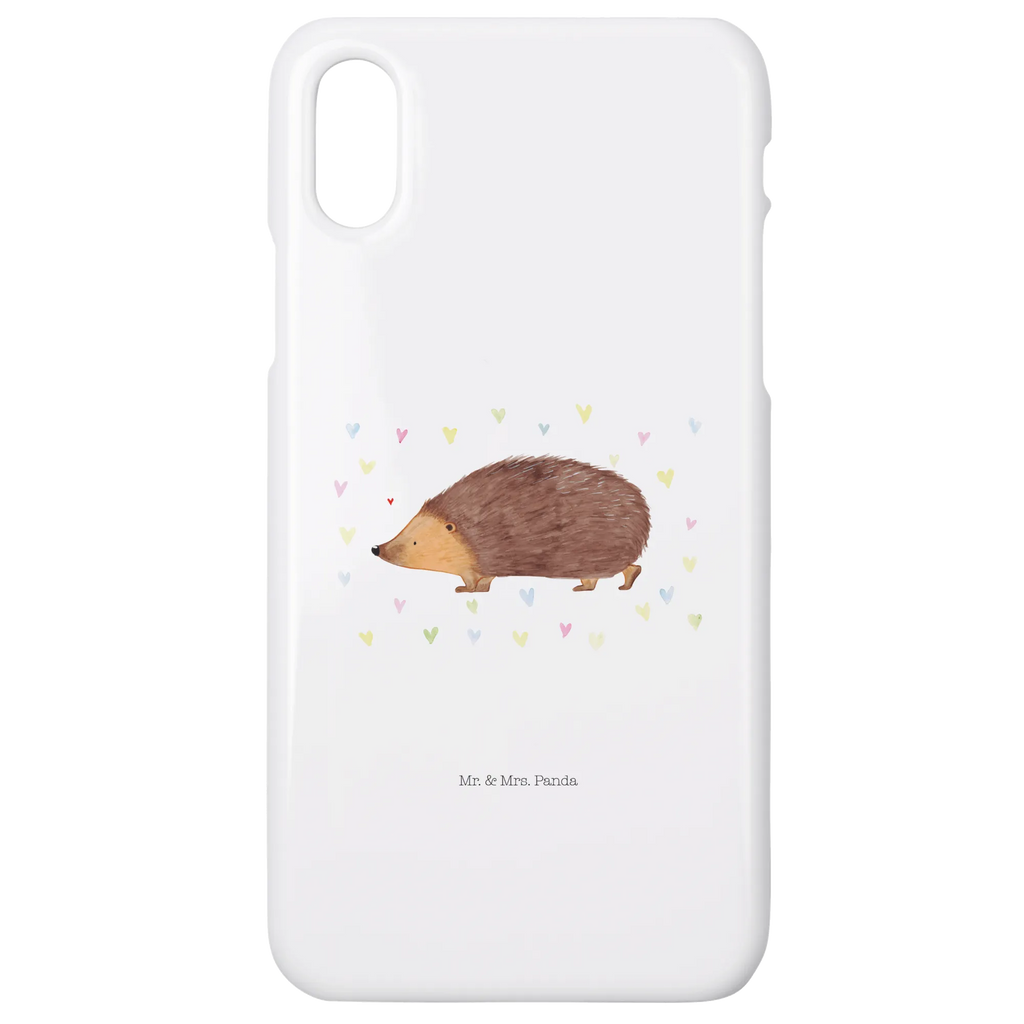 Phone case Hedgehog hearts Handy Case, Iphone X, Cover, Handy, Handyhülle, Handycover, Hülle, Iphone 10, Lustige Sprüche, Tiermotive, Tiere, Gute Laune, Kuss, Vertrauen, Igel, Liebe, Leben, Herz, Herzen