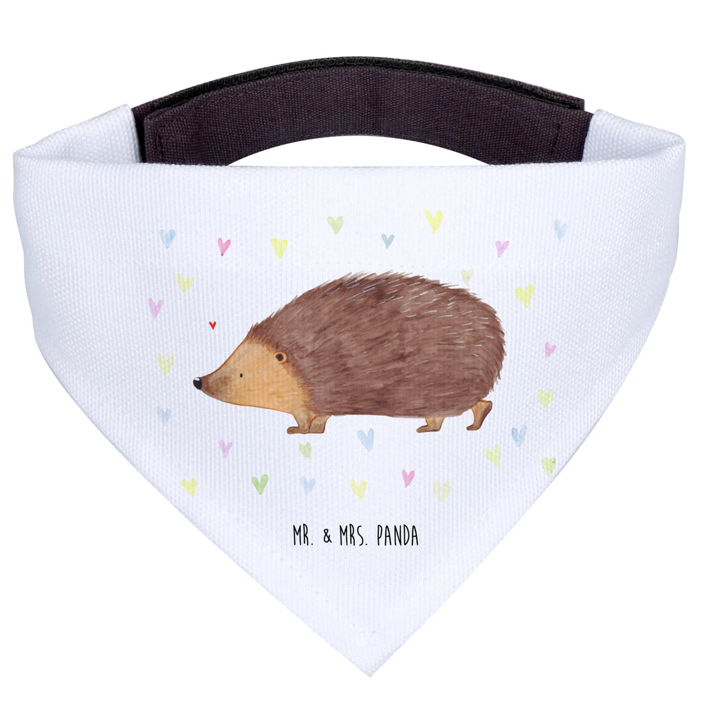 Chusta na szyję dla psa L jeż serca Hundehalstuch, Hunde, Halstuch, Mittel, Mittelgroße Hunde, Tuch, Lustige Sprüche, Tiere, Tiermotive, Gute Laune, Kuss, Herz, Igel, Liebe, Herzen, Leben, Vertrauen