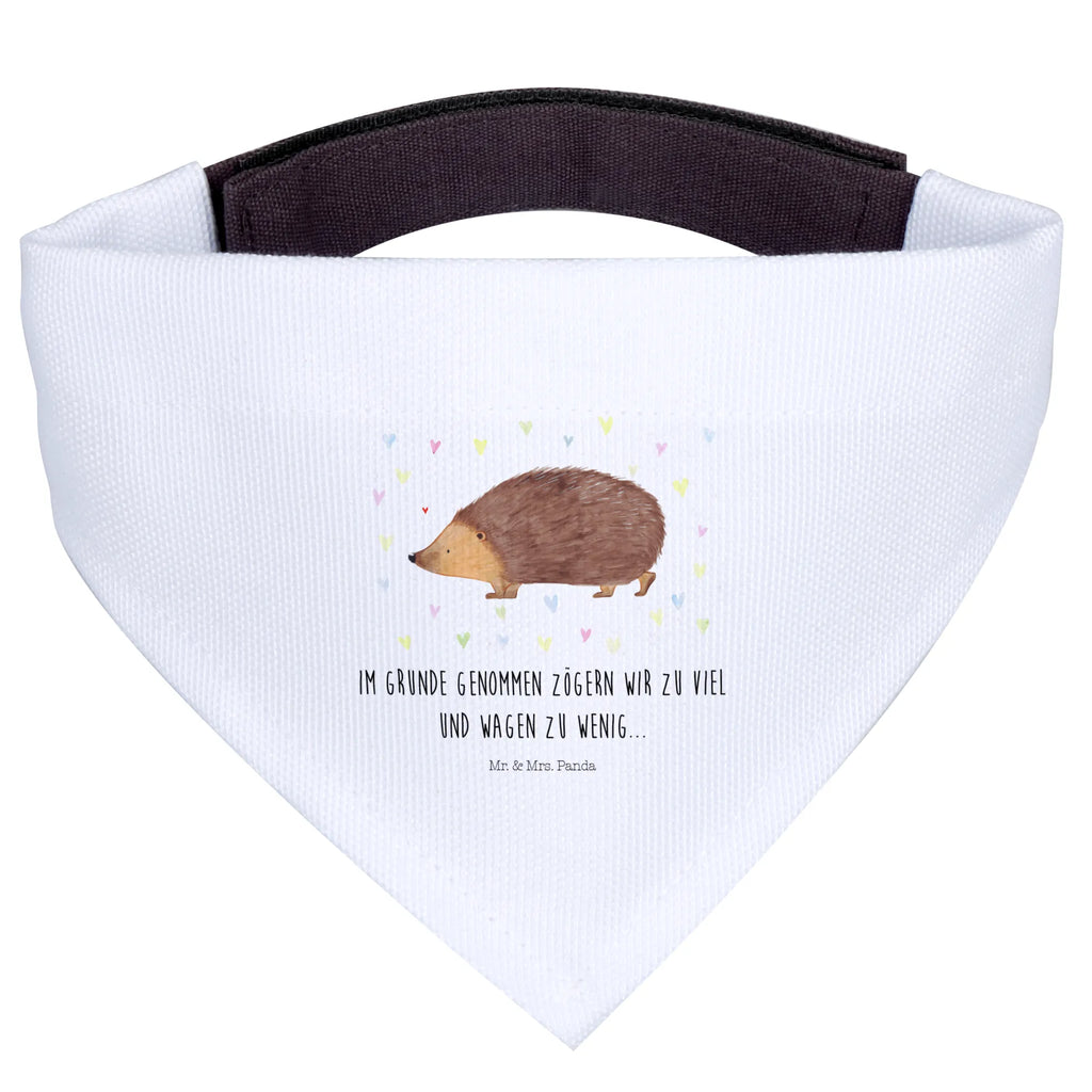 Chusta na szyję dla psa L jeż serca Hundehalstuch, Hunde, Halstuch, Mittel, Mittelgroße Hunde, Tuch, Lustige Sprüche, Tiere, Tiermotive, Gute Laune, Kuss, Herz, Igel, Liebe, Herzen, Leben, Vertrauen