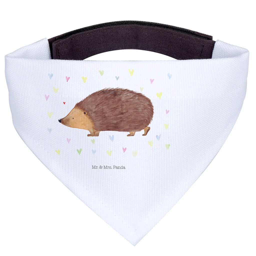 Chusta na szyję dla psa L jeż serca Hundehalstuch, Hunde, Halstuch, Mittel, Mittelgroße Hunde, Tuch, Lustige Sprüche, Tiere, Tiermotive, Gute Laune, Kuss, Herz, Igel, Liebe, Herzen, Leben, Vertrauen