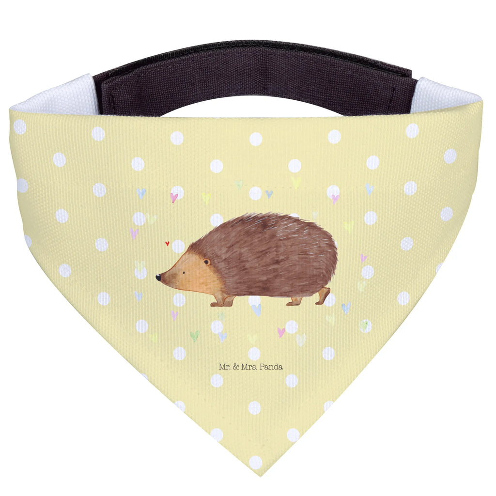 Chusta na szyję dla psa L jeż serca Hundehalstuch, Hunde, Halstuch, Mittel, Mittelgroße Hunde, Tuch, Lustige Sprüche, Tiere, Tiermotive, Gute Laune, Kuss, Herz, Igel, Liebe, Herzen, Leben, Vertrauen