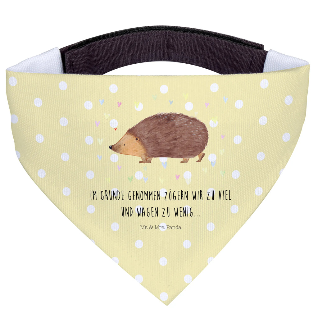 Chusta na szyję dla psa L jeż serca Hundehalstuch, Hunde, Halstuch, Mittel, Mittelgroße Hunde, Tuch, Lustige Sprüche, Tiere, Tiermotive, Gute Laune, Kuss, Herz, Igel, Liebe, Herzen, Leben, Vertrauen