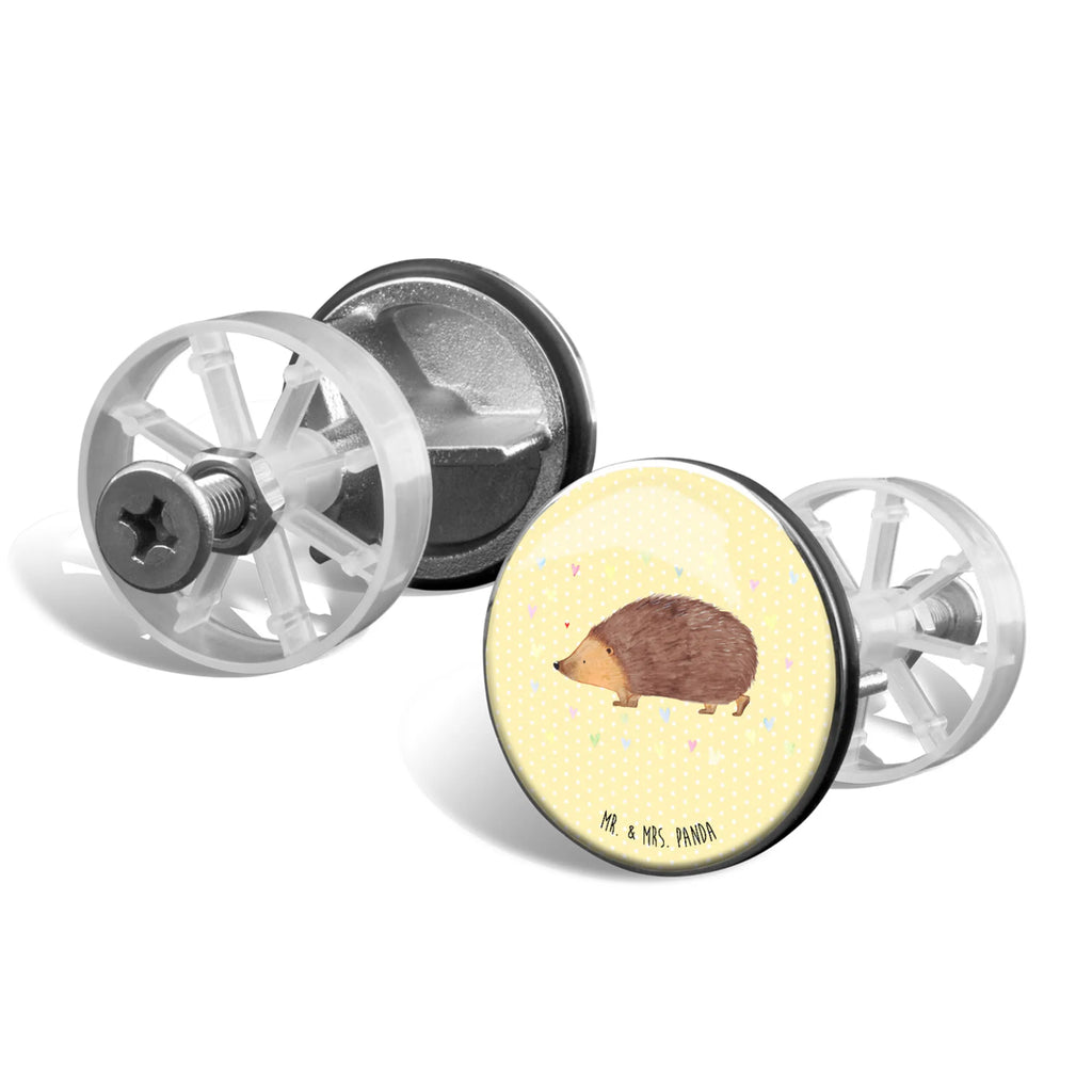 Sink plug Hedgehog hearts Abflussstöpsel, Stöpsel, Waschbecken, Ablaufgarnitur, Waschbecken Stopfen, Tiermotive, Gute Laune, lustige Sprüche, Tiere, Herzen, Liebe, Herz, Igel, Kuss, Vertrauen, Leben