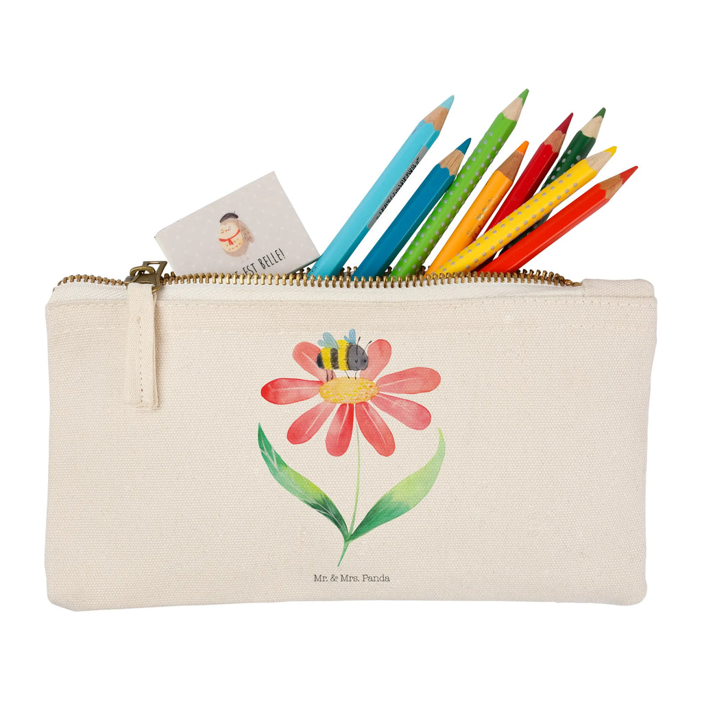 Make-up bag bumblebee flower Waschbeutel, Schminkbeutel, Kosmetiktasche, Federmappe, Schminktasche, Schminktäschchen, utensilientasche, Mäppchen, Kulturbeutel, toiletry bag, kosmetiktäschchen, Etui, Schlampermäppchen, beauty case, aufbewahrungsbeutel, pinsel tasche, Kosmetikbeutel, aufbewahrungstasche, Kulturtasche, beauty tasche, Stiftemäppchen, pencil case, Waschtasche, Tiermotive, Tiere, Lustige Sprüche, Gute Laune, Wespe, Blume, Biene, Hummel, Natur, Hummeln, Feld, Flauschig