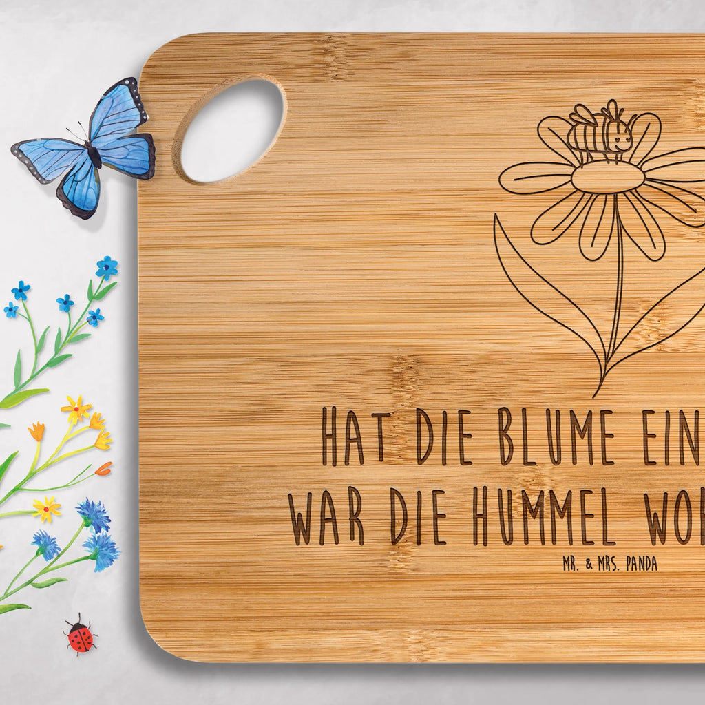 Bamboo chopping board bumblebee flower card, gift ideas, gifts, animal lover, special gifts, cute animal motives, hand drawn, small animals, good mood, cute, funny sayings, fluffy, bumble bee, wasp, nature, flower, field, bumblebees