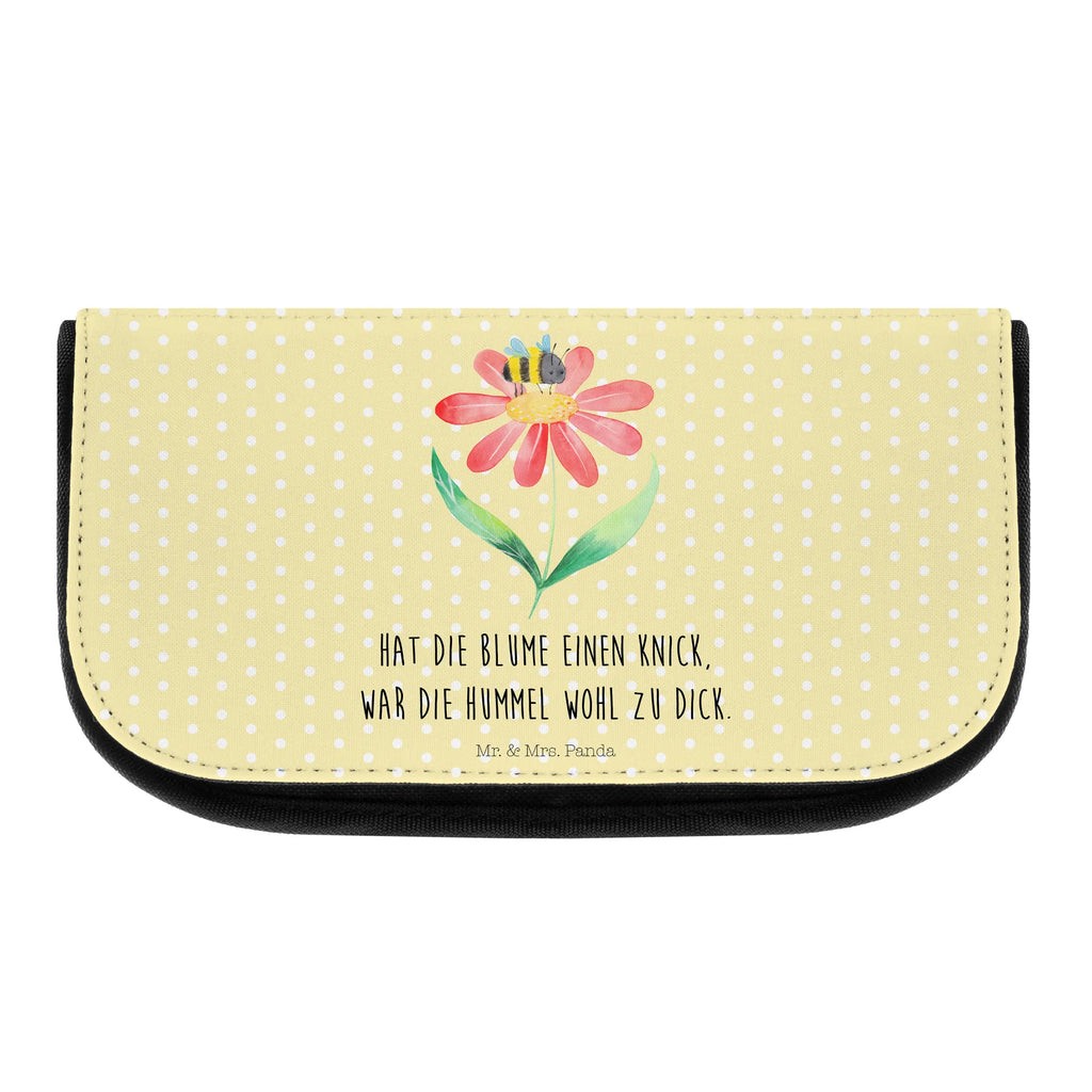 Cosmetics bag bumblebee flower Toilet bag, Cosmetics, Mudflap case, Cosmetic bag, Sludge bag, Bag, Wallet, Make-up bag, small animals, cute, funny, cute animal motives, hand drawn, small world, funny sayings, good mood, happy, gifts, gift ideas, special gifts, animal lover, card, nature, bee, wasp, fluffy, bumblebees, field, flower, bumble bee