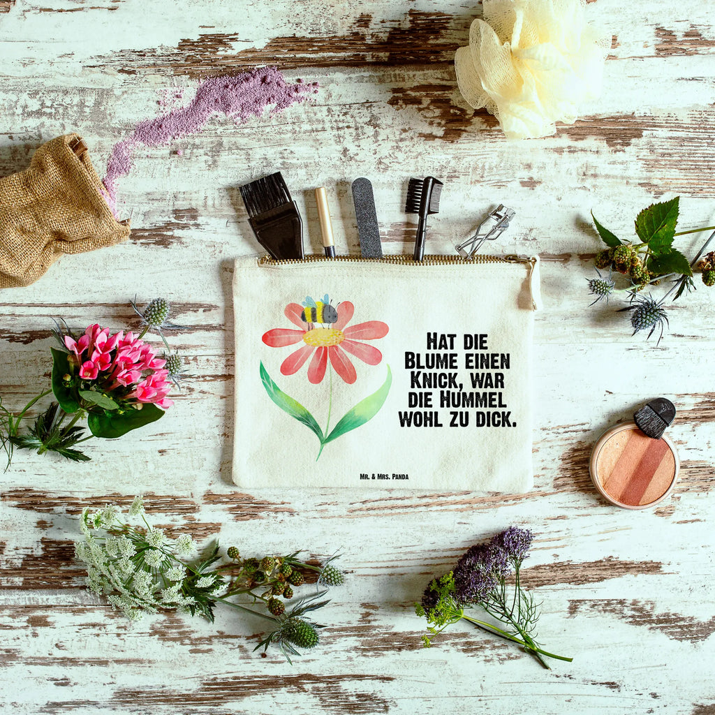 Make-up bag bumblebee flower Waschbeutel, Schminkbeutel, Kosmetiktasche, Federmappe, Schminktasche, Schminktäschchen, utensilientasche, Mäppchen, Kulturbeutel, toiletry bag, kosmetiktäschchen, Etui, Schlampermäppchen, beauty case, aufbewahrungsbeutel, pinsel tasche, Kosmetikbeutel, aufbewahrungstasche, Kulturtasche, beauty tasche, Stiftemäppchen, pencil case, Waschtasche, Tiermotive, Tiere, Lustige Sprüche, Gute Laune, Wespe, Blume, Biene, Hummel, Natur, Hummeln, Feld, Flauschig