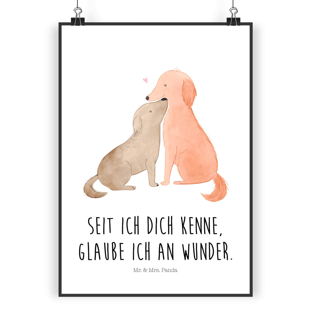 Poster Hunde Liebe kunstdruck poster, Mr. & Mrs. Panda Poster, kunstposter, wanddeko, Wandschmuck, Kunstdruck, Deko Bild, drucke, Designposter, Wanddeko Bild, Bild, grafikposter, Bild für Wand, Plakat, Wandbild, Wanddekoration, wanddruck, Posterdruck, Wandposter, Poster, kunst für die wand, wandkunst, Tierliebhaber, Haustier, Hundemotiv, Hundebesitzer, Hunderasse, Hund, Sprüche, Kuss, Liebe, Hund. Hunde, Vertrauen, Kuscheln, Herz