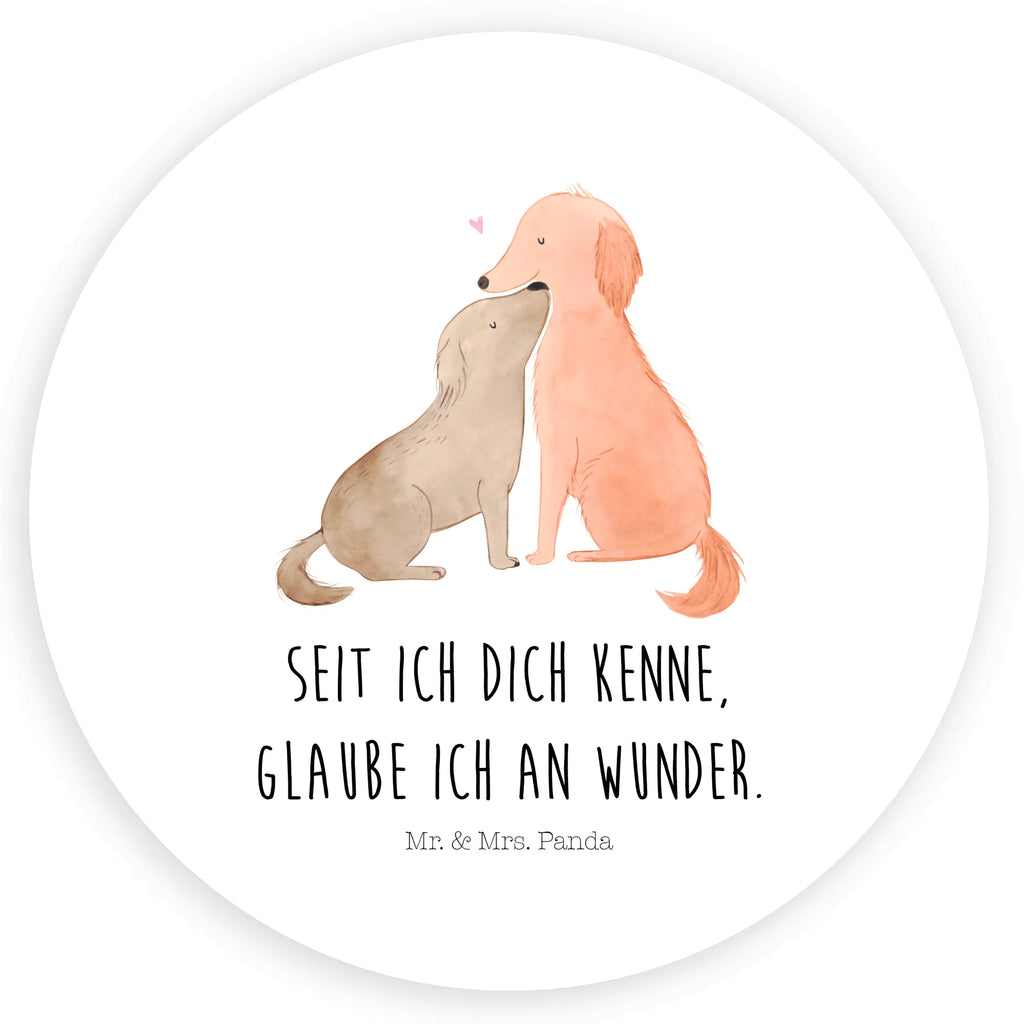 120mm okrągła naklejka psy Miłość Aufkleber, Etikett, Sticker, Sprüche, Hund, Hunderasse, Hundebesitzer, Hundemotiv, Haustier, Tierliebhaber, Hund. Hunde, Vertrauen, Herz, Liebe, Kuss, Kuscheln